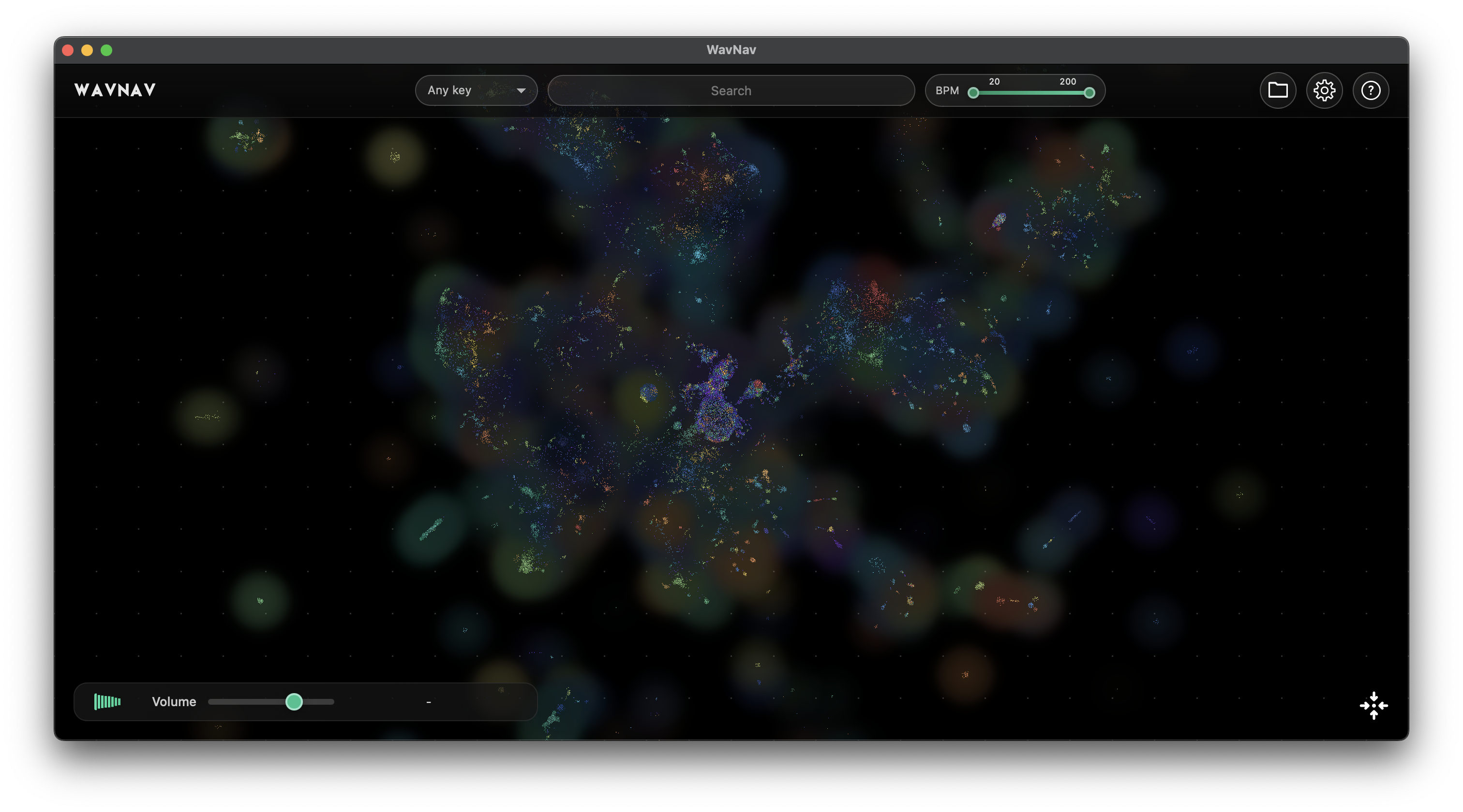 WavNav Main Interface